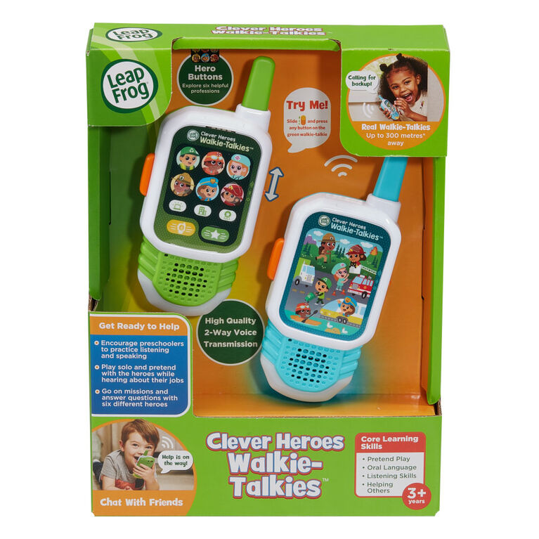 LeapFrog Clever Heroes Walkie-Talkies - English Edition