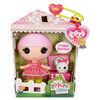 Petite poupée Lalaloopsy  - Trinket Sparkles avec chaton boule de laine comme animal de compagnie, poupée princesse de 7 po (17,78 cm)