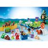 Playmobil - Calendrier de l'Avent 123 Père Noël et animaux de la forêt