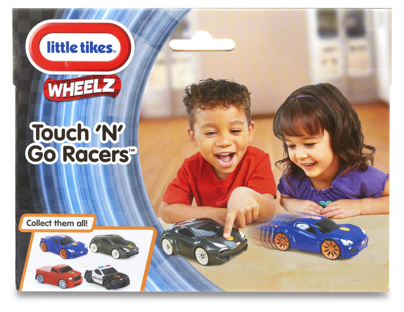 Toy New Toys Touch n' Go Racers- Grey Sportscar Toy Car 