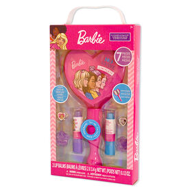 Baume à lèvres et miroir Barbie