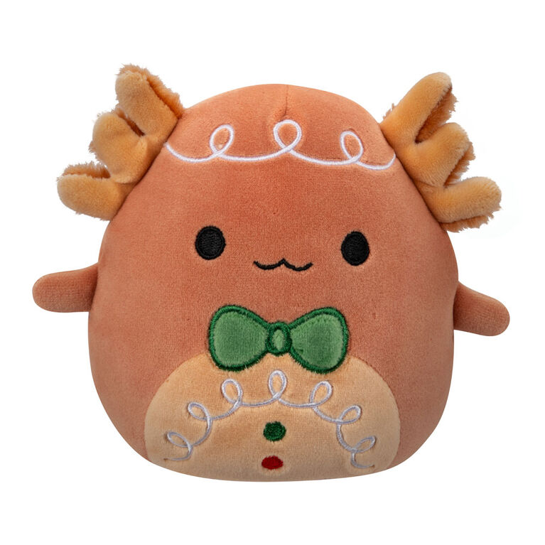 Squishmallows 5" - Brown Gingerbread Axolotl
