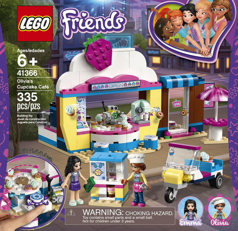Lego Friends Olivia S Cupcake Cafe 41366 Toys R Us Canada