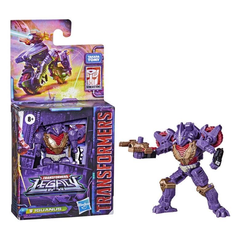 Transformers Generations Legacy, figurine Iguanus classe Origine