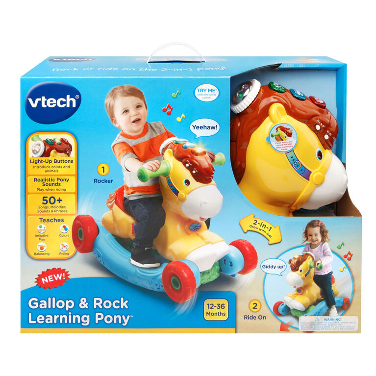 Gallop Rock Learning Pony English Edition Toys R Us Canada