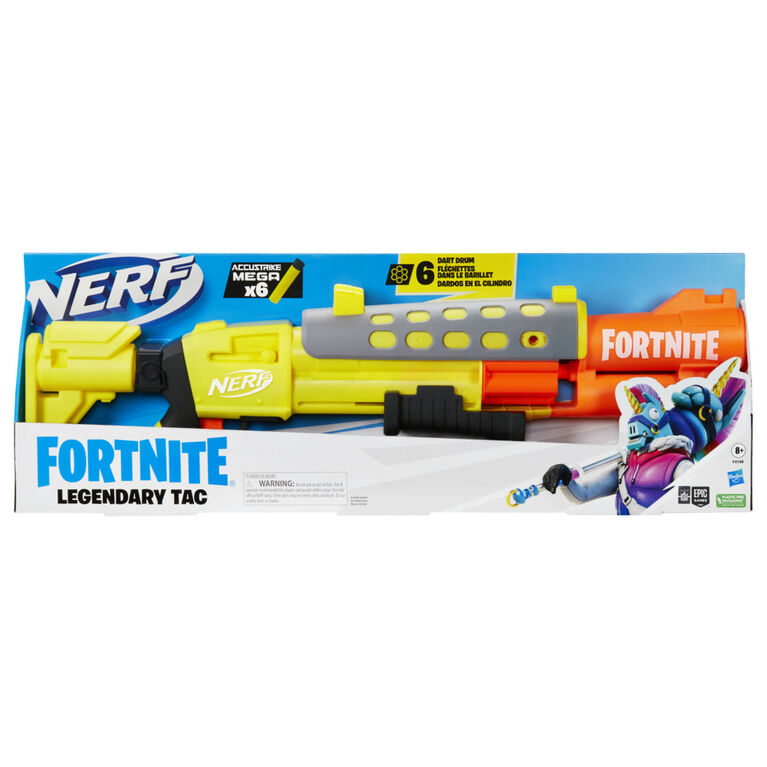 Nerf Fortnite, blaster à pompe Legendary TAC - Notre exclusivité