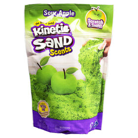 Kinetic Sand Scents, 8oz Sour Apple Green Scented Kinetic Sand