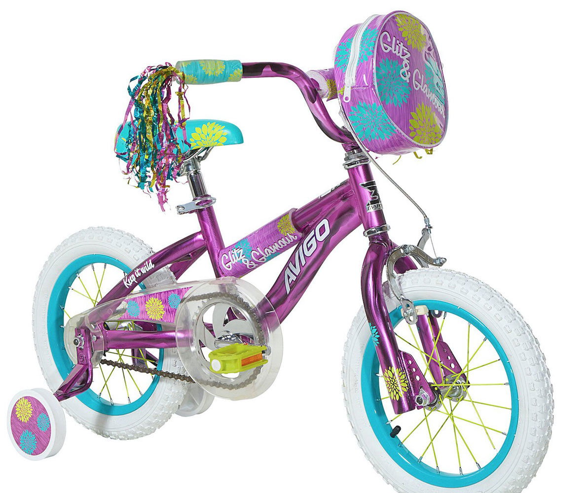 Avigo Glitz and Glamour Bike 14 inch R Exclusive Toys R Us Canada