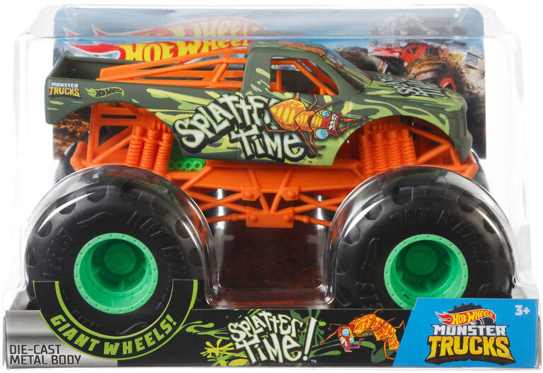 Hot Wheels Monster Trucks Splatter Time Vehicle