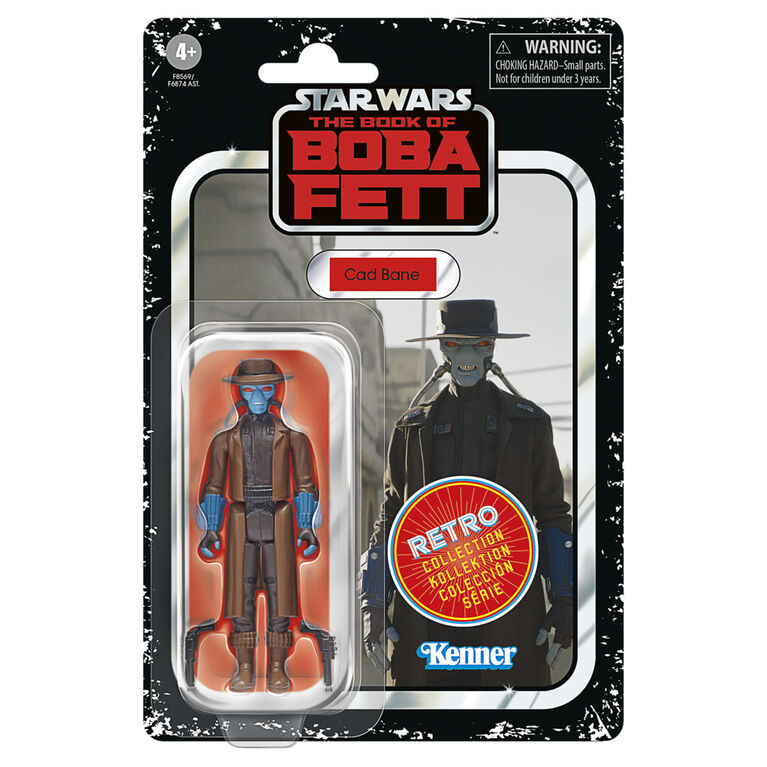 Star Wars Retro Collection Cad Bane, Star Wars: The Book of Boba Fett 3.75 Inch Action Figures