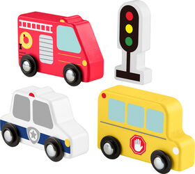 Fisher-Price Wooden Vehicle Pack
