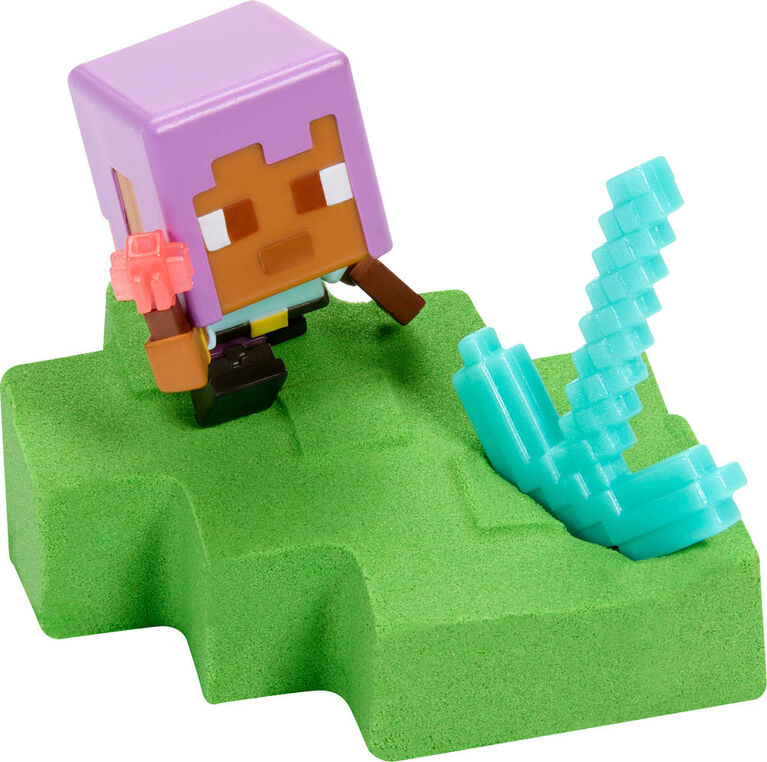 Minecraft Mini Mode Potion Brewing Action Figures with Color Reveal (Characters May Vary)