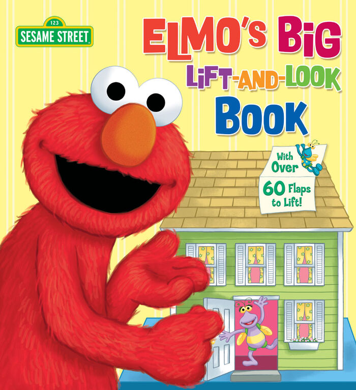 Elmo's Big Lift-and-Look Book (Sesame Street) - Édition anglaise