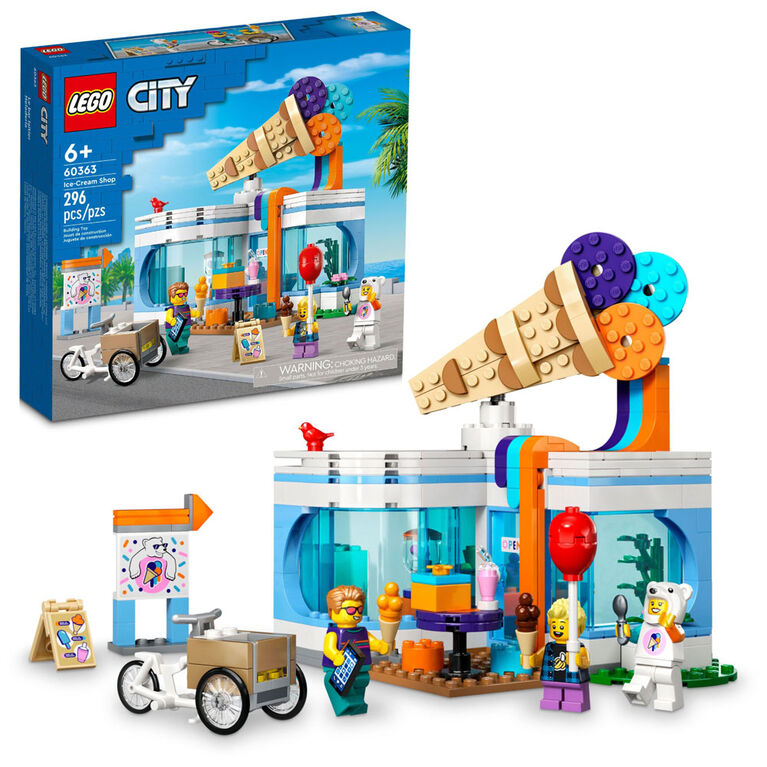LEGO City Le bar laitier 60363 Ensemble de jeu de construction pour enfants de 6 ans et plus (296 pièces)