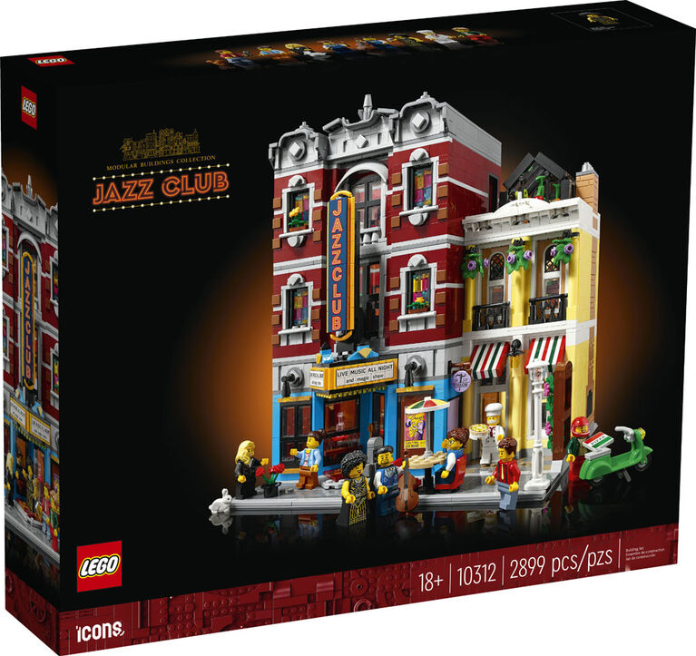 LEGO Icons Le club de jazz 10312 Ensemble de construction (2 899 pièces)