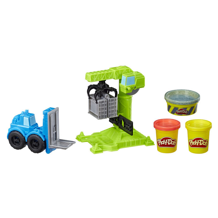 Play-Doh Wheels Crane and Forklift