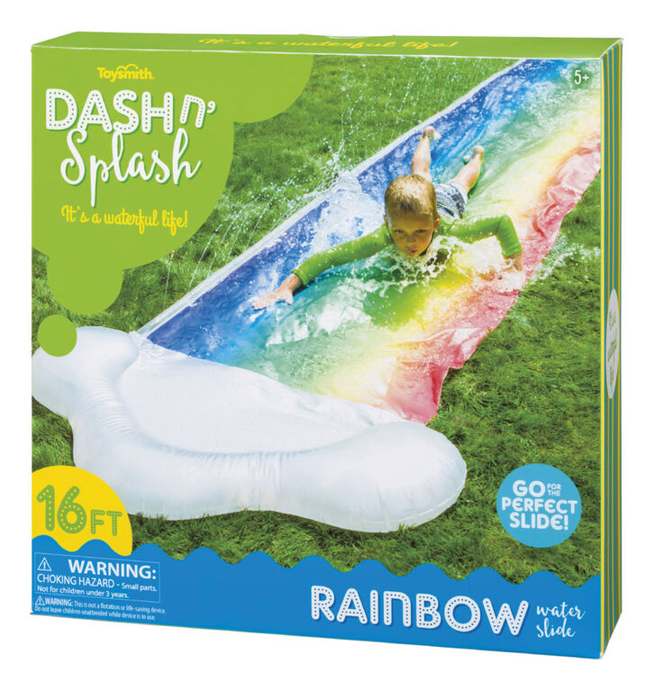 Dash N Splash Rainbow Slide - English Edition