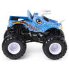 Monster Jam, Official Jurassic Attack Monster Truck, Die-Cast Vehicle, Crazy Creatures Series, 1:64 Scale