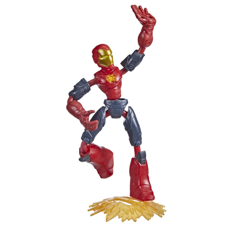 Marvel Avengers Bend and Flex Missions Iron Man Mission de feu