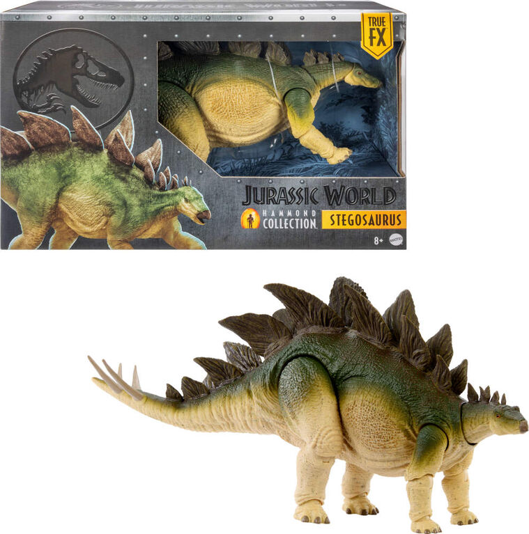 Jurassic World Hammond Collection Lost World Jurassic Park Stegosaurus Action Figure, Large Dinosaur