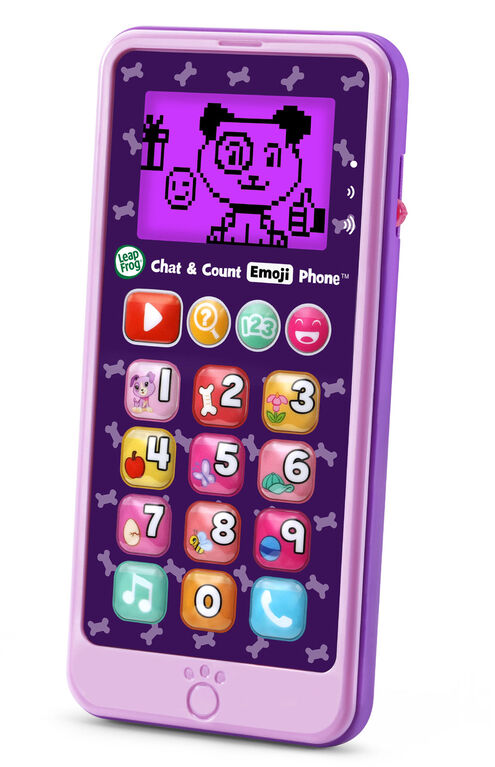 LeapFrog Mon téléphone émoti'fun Violet - Violet - Édition anglaise