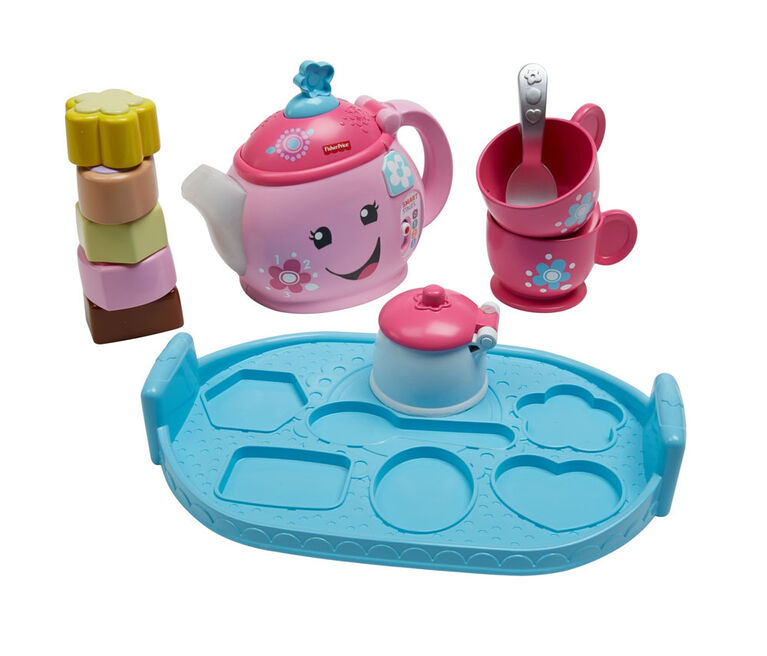 Fisher-Price Laugh & Learn Sweet Manners Tea Set - English Edition ...
