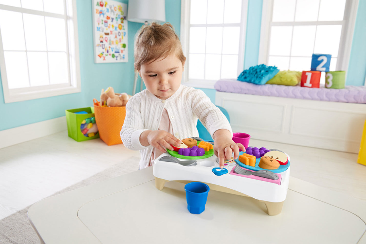 fisher price laugh and learn snack set