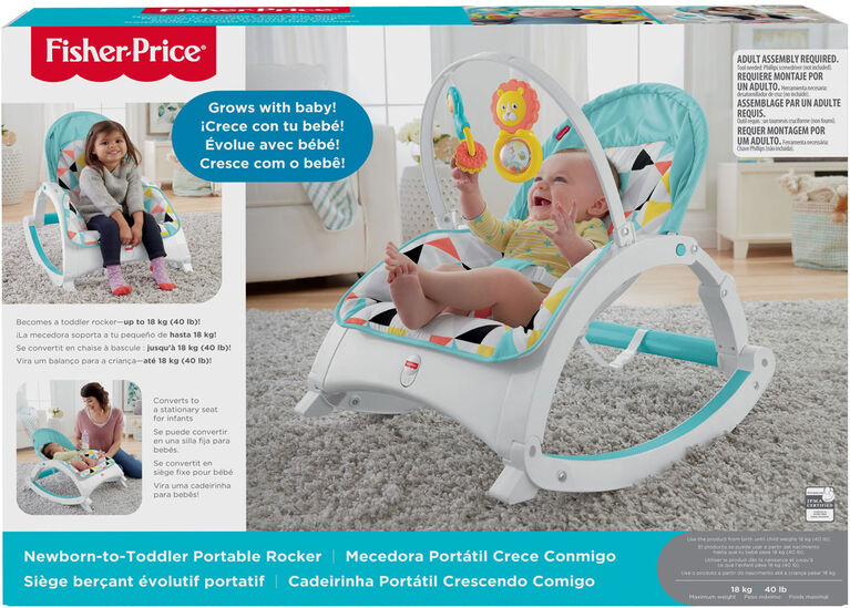 Fisher-Price - Siège berçant évolutif portative.