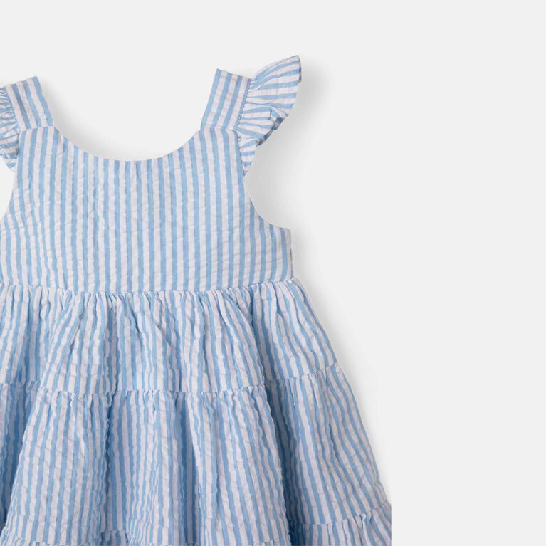 Tiered Dress Short Sleeve