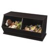 KidKraft Espresso Double Storage Unit