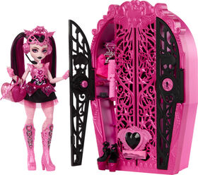 Monster High Skulltimate Secrets Monster Mysteries Playset, Draculaura Doll with 19+ Surprises