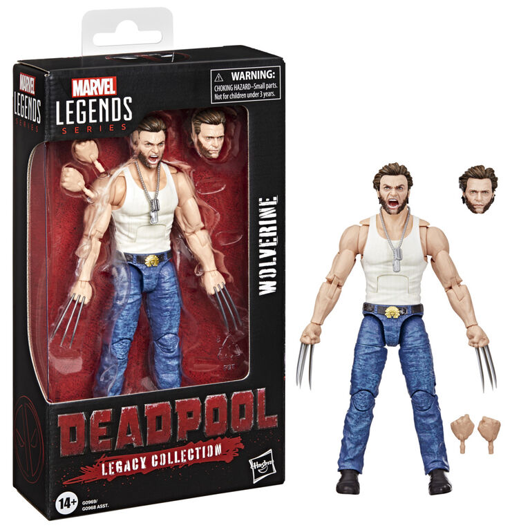 Marvel Legends Series, figurine Wolverine de 15 cm, Deadpool 2, pièce de collection pour adulte