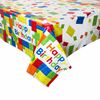 Building Blocks Table Cover 54"x84" - English Edition