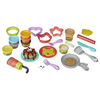 Play-Doh Kitchen Creations Flip 'n Pancakes Playset 14-Piece Breakfast Toy