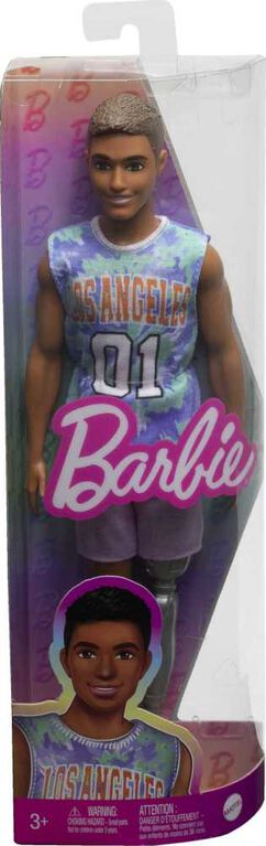 Barbie - Fashionistas - Ken - Poupée 212, chandail, jambe artificielle