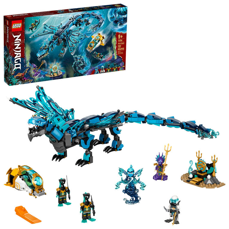 LEGO Ninjago Le dragon d'eau 71754 (737 pièces)