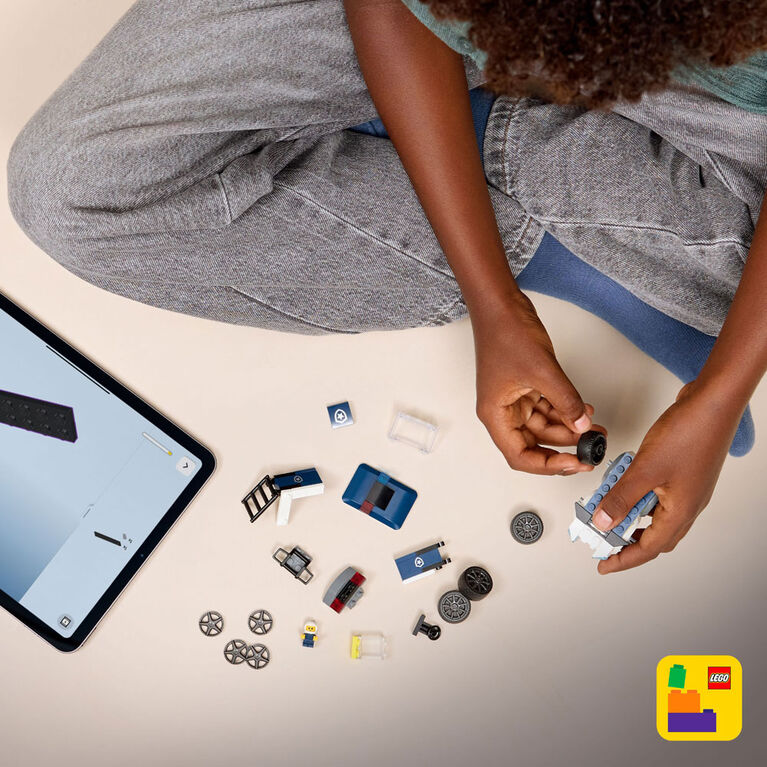 LEGO City Rides - Police Truck Building Toy for Kids, Boys, & Girls, Ages 5+ - 60481