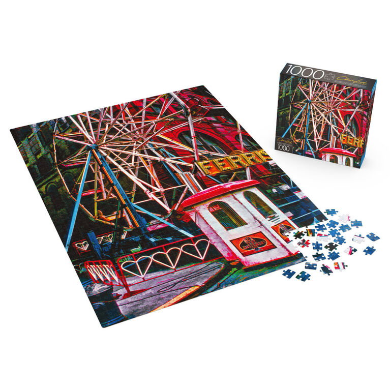 1000-Piece Jigsaw Puzzle with Photography Art by Chris Lord