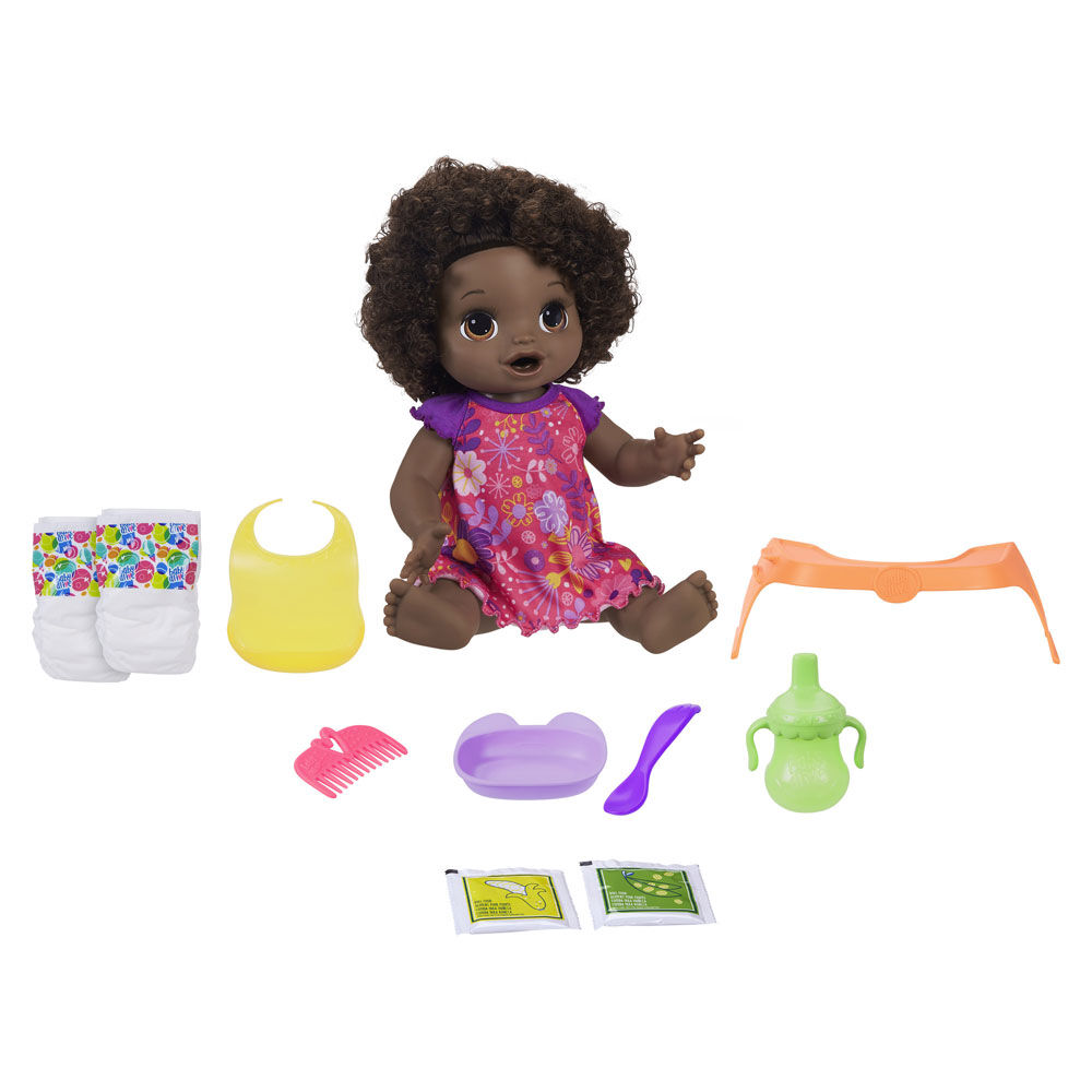 black baby alive doll