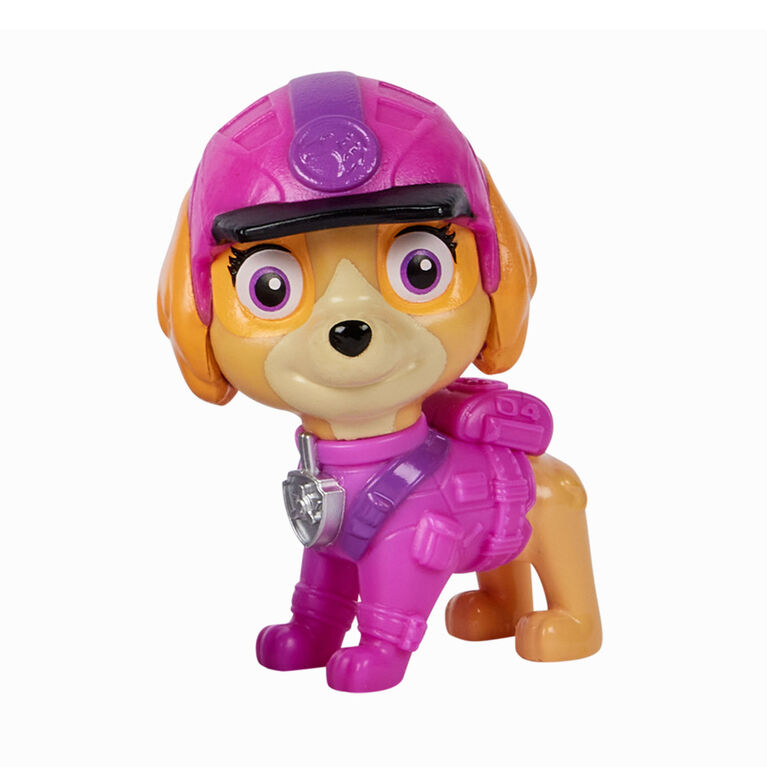 PAW Patrol Jungle Pups, Skye Falcon Vehicle, Toy Jet with Collectible Action Figure