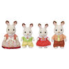 Calico Critters Chocolate Rabbit Family