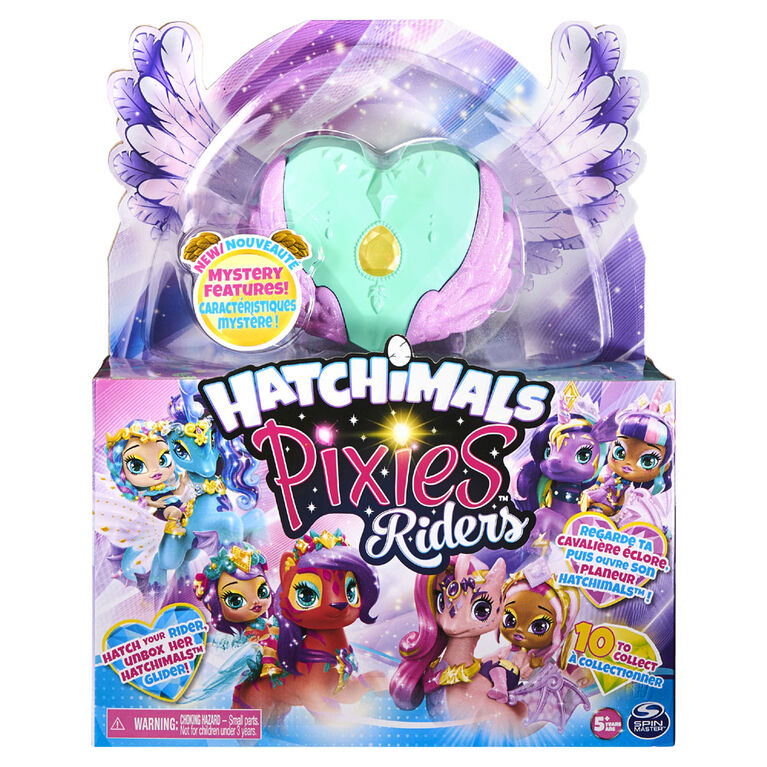Hatchimals Pixies Riders, Petal Primrose Pixie and Deeraloo Glider