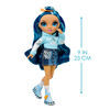 Rainbow High Jr High Skyler Bradshaw - poupée-mannequin BLEUE de 9 po (23 cm)