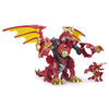 Bakugan, Figurine transformable Dragonoid Infinity avec Bakugan Fusion Ultra exclusif et 10 accessoires d'équipement Baku-Gear