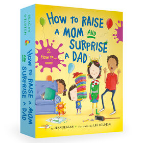 How to Raise a Mom and Surprise a Dad Board Book Boxed Set - Édition anglaise