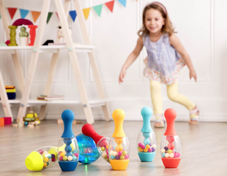 Jeu de Quilles Enfants Bowling de la Jungle SARERN, Jeu de Piscine