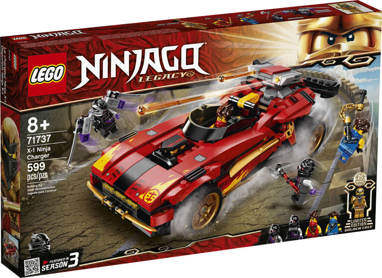 LEGO Ninjago Le chargeur Ninja X-1 71737 (599 pièces)