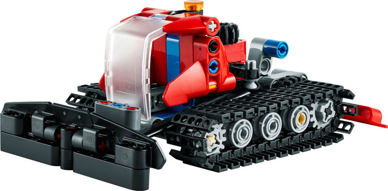 Lego Train With Snow Thrower On Front Is Small But Effective
