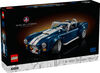 LEGO Icons Shelby Cobra 427 S/C, Objet D&eacute;coratif pour la Maison ou le Bureau, Ensemble de Mod&egrave;le de Voiture pour Adultes 10357