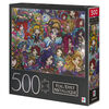 500-Piece Jigsaw Puzzle with Foil Accents, Doll Girl Collage